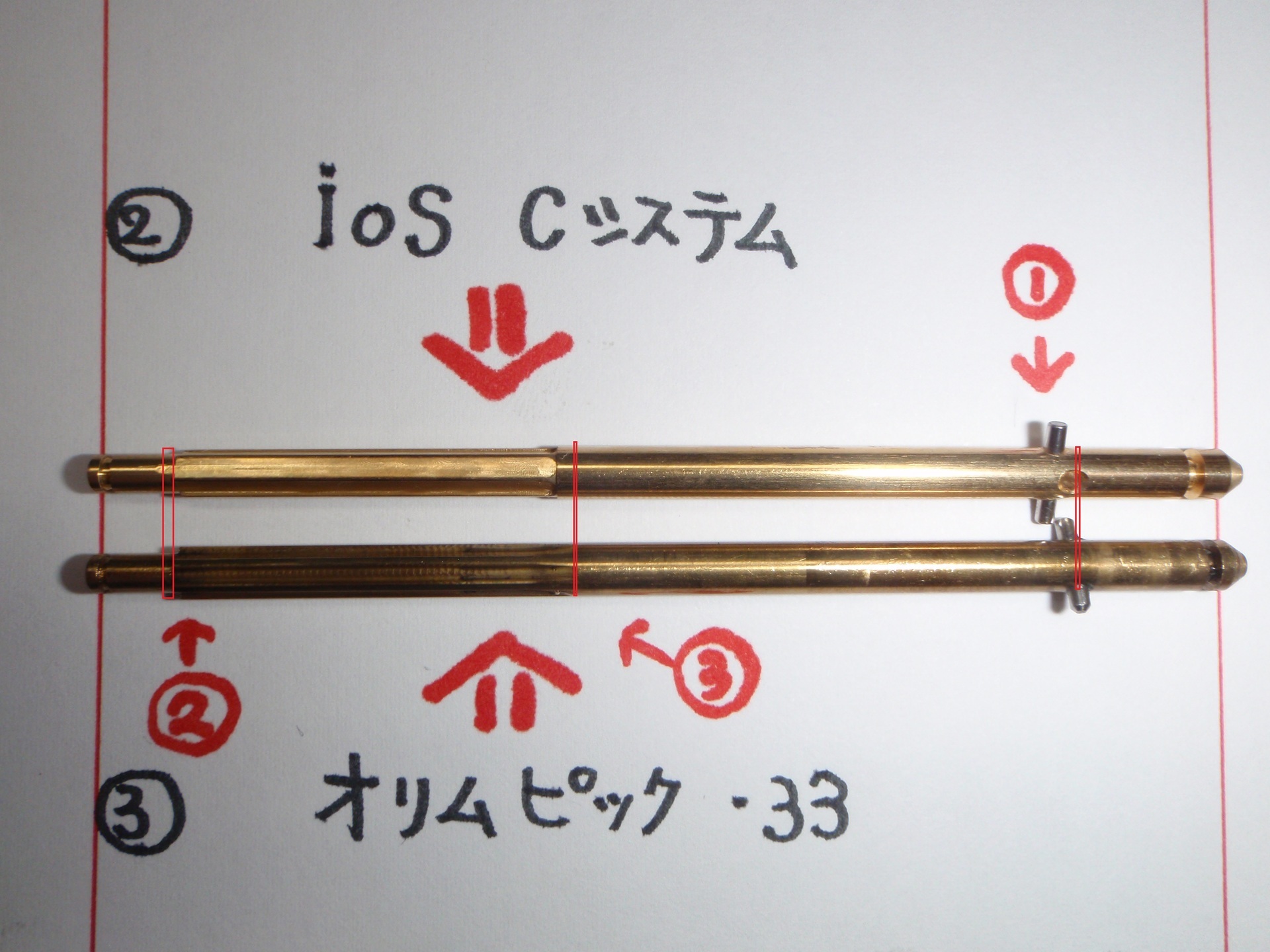 渓流準備 その② IOS FACTORY C-system編